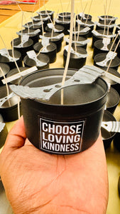 Choose Loving Kindness Nag Champa Soy Wax Candles (6OZ)