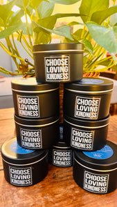 Choose Loving Kindness Nag Champa Soy Wax Candles (6OZ)