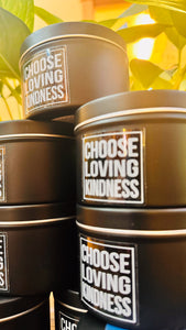 Choose Loving Kindness Nag Champa Soy Wax Candles (6OZ)