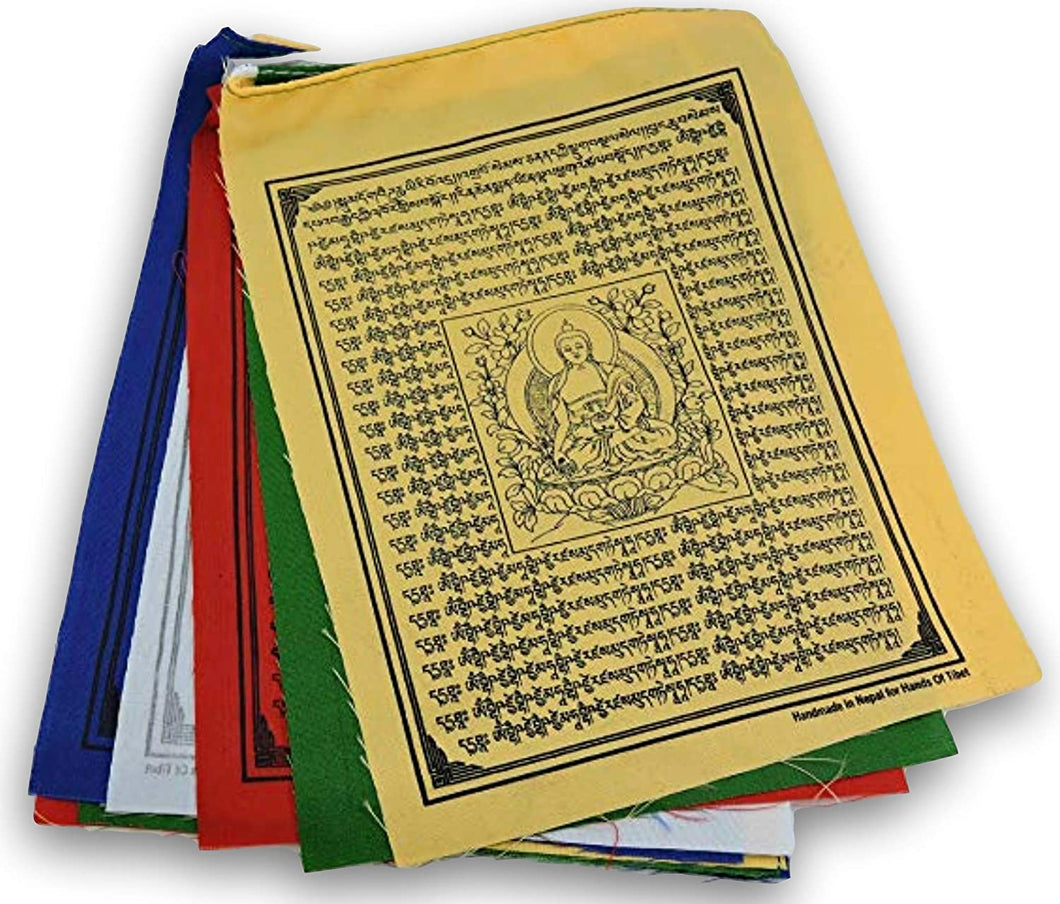 Medicine Buddha Tibetan Prayer Flags