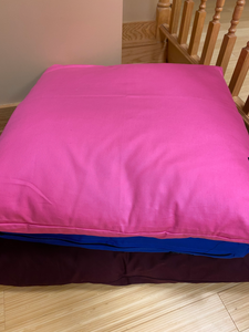 Blue Lotus Meditation Cushion - Full Set ( Zafu & Zabuton)
