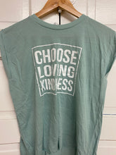 Choose Loving Kindness Women's Rolled Sleeves T-Shirts (With White Font)