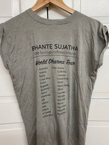 Choose Loving Kindness Women's Rolled Sleeves T-Shirts (With Black Font)