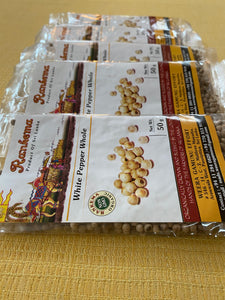 White Pepper Whole from Sri Lanka (Ceylon)