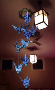 Origami Paper Crane Hanging