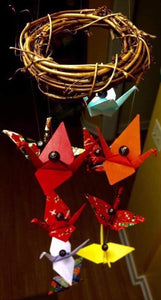 Origami Paper Crane Hanging