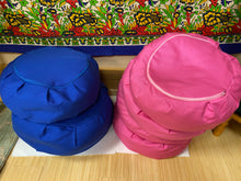 Blue Lotus Meditation Cushion - Full Set ( Zafu & Zabuton)