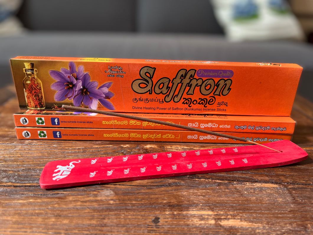 Authentic Sri Lankan Incense - Saffron