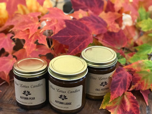 Blue Lotus Soy Wax Candles - (6 OZ)