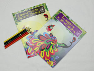 Text Books for Buddhist Children with Companion Exercise Books