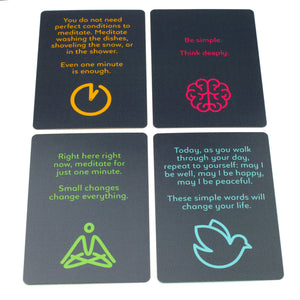 Mindfulness Reference Cards