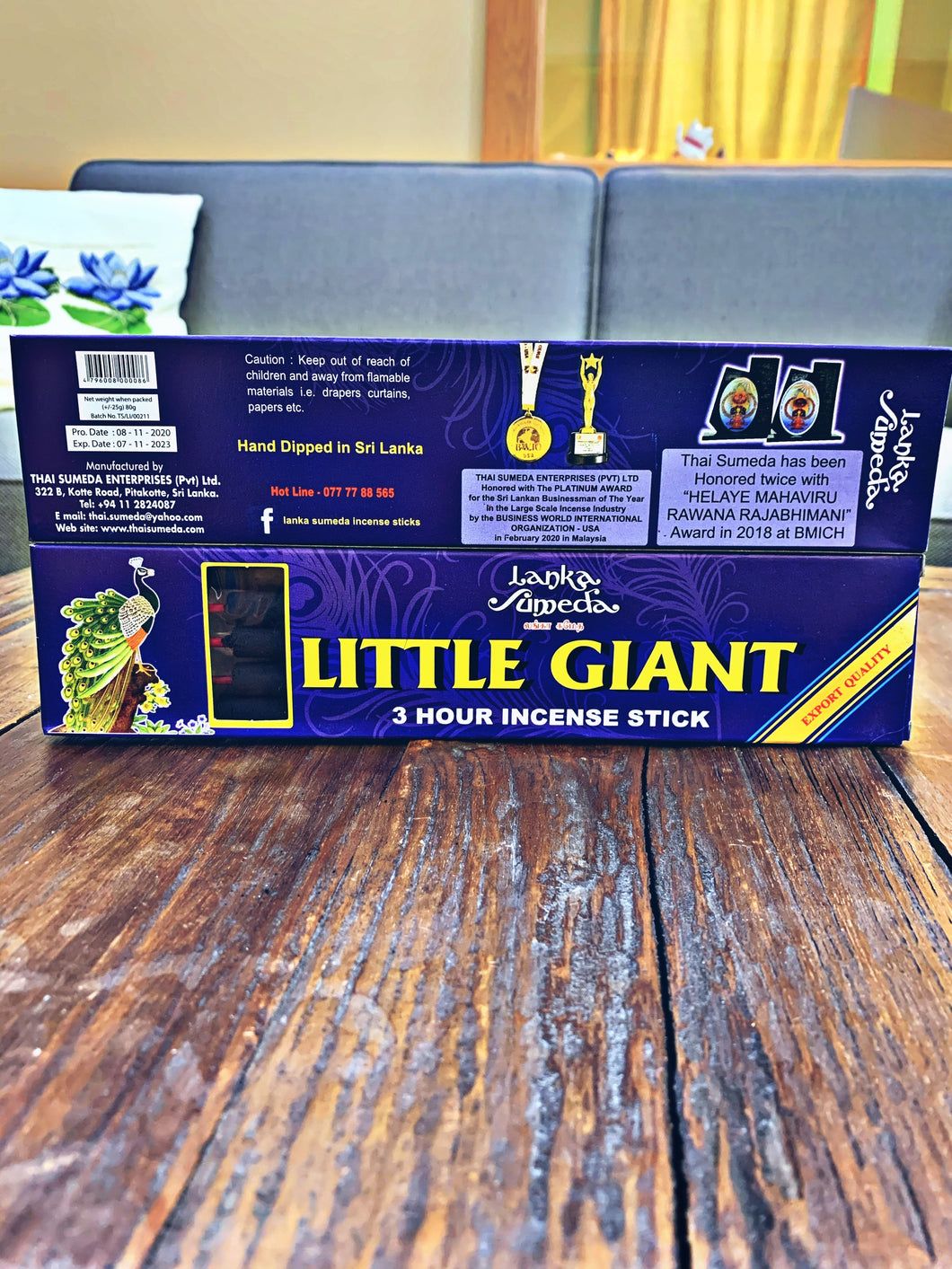 Authentic Sri Lankan Incense - 5 Little Giants