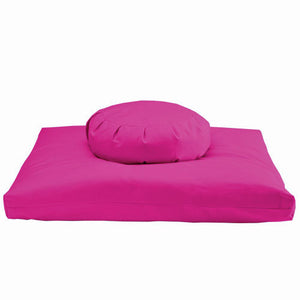 Blue Lotus Meditation Cushion - Full Set ( Zafu & Zabuton)